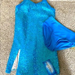Girls dance costume
